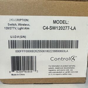 Wireless Light Switch - White